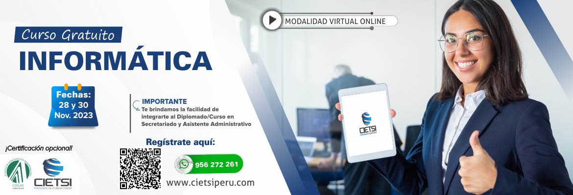 CURSO ESPECIALIZADO INFORMÁTICA 2023